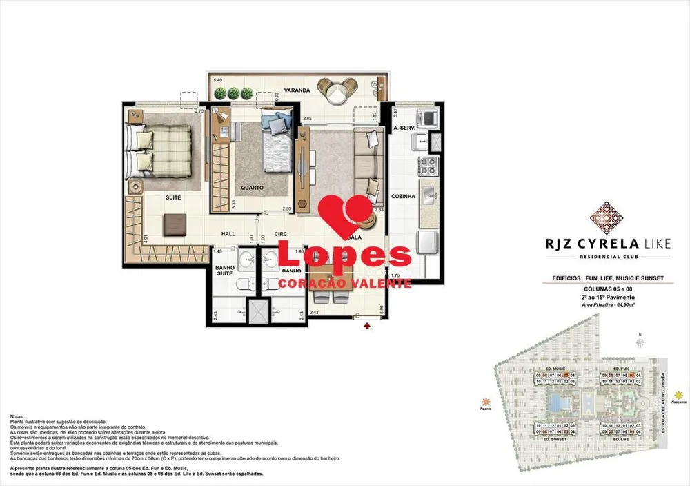 Apartamento, 2 quartos, 65 m² - Foto 28