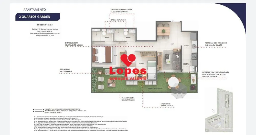 Apartamento, 2 quartos, 48 m² - Foto 23