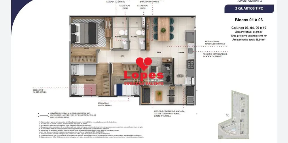Apartamento, 2 quartos, 48 m² - Foto 28