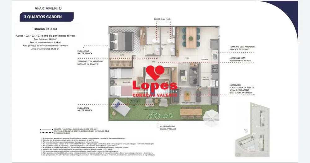 Apartamento, 2 quartos, 48 m² - Foto 25
