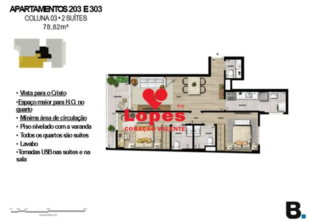 Cobertura, 3 quartos, 261 m² - Foto 16