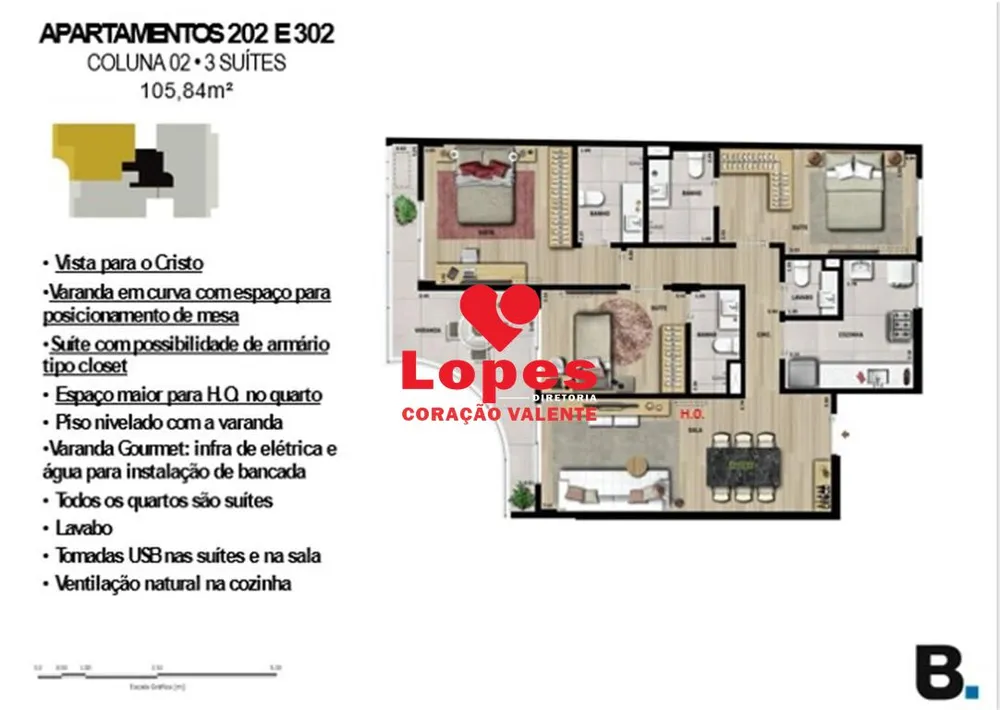 Cobertura, 3 quartos, 261 m² - Foto 17