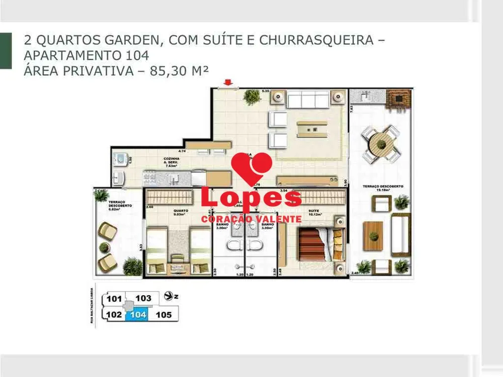 Apartamento, 2 quartos, 93 m² - Foto 20