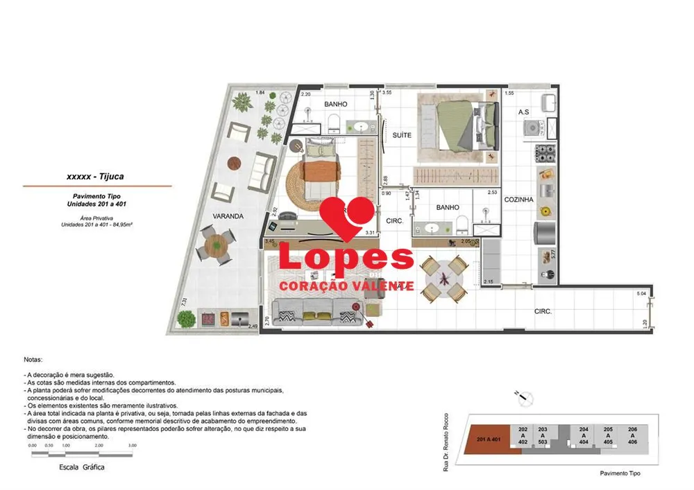 Apartamento, 1 quarto, 34 m² - Foto 9
