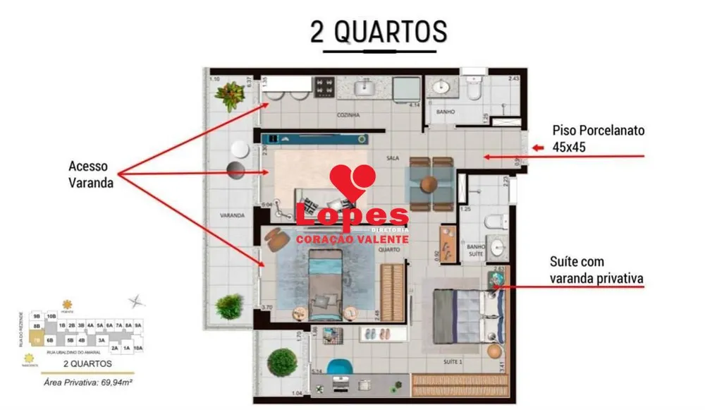Apartamento, 1 quarto, 43 m² - Foto 31