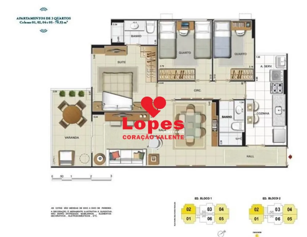 Apartamento, 3 quartos, 79 m² - Foto 10