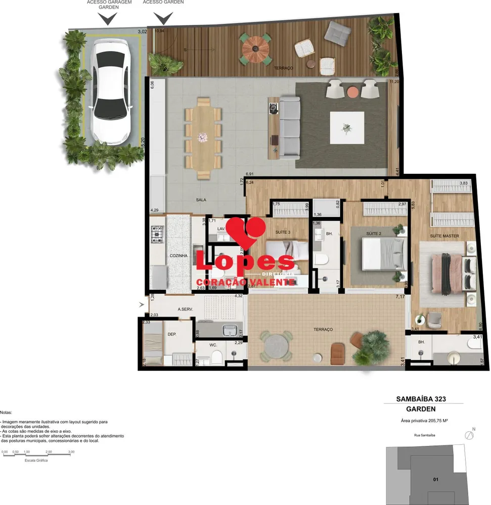 Apartamento, 3 quartos, 205 m² - Foto 15