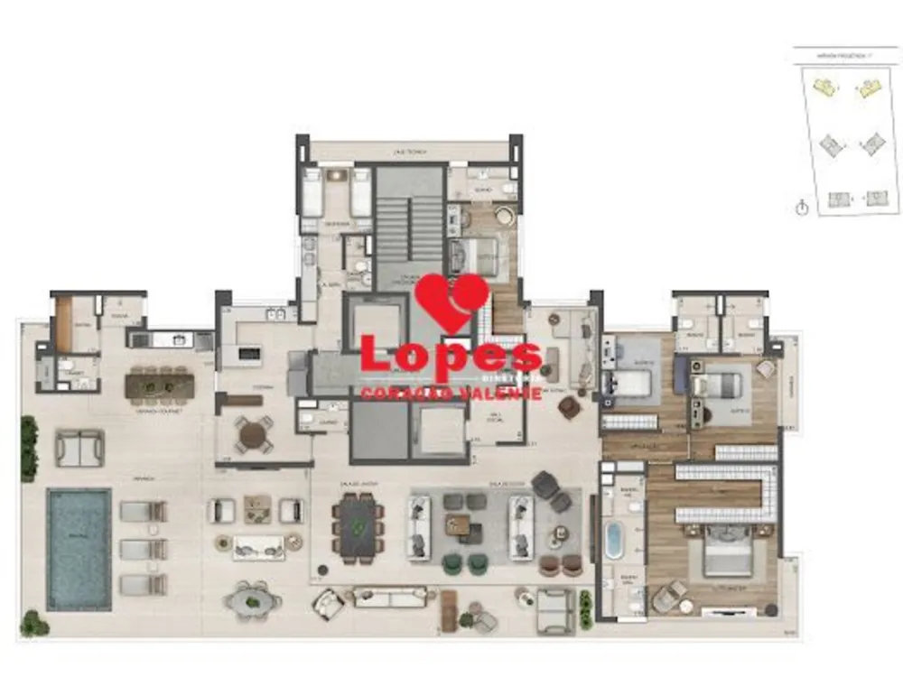 Cobertura, 4 quartos, 547 m² - Foto 41