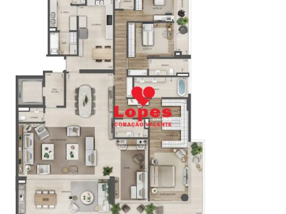 Cobertura, 4 quartos, 547 m² - Foto 46