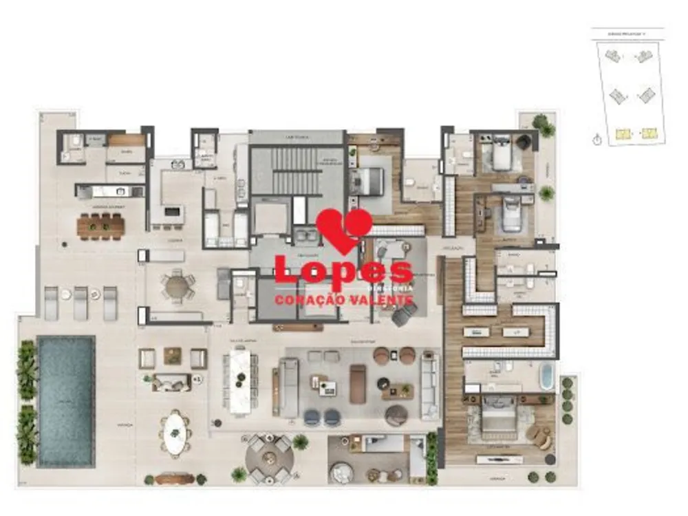 Cobertura, 4 quartos, 547 m² - Foto 47