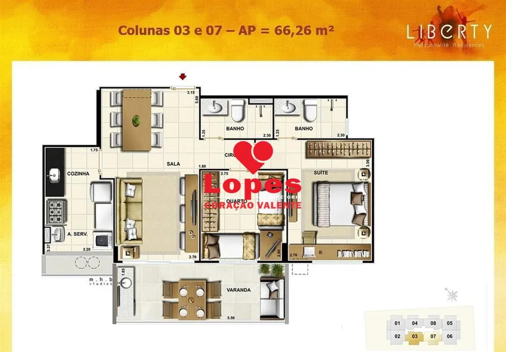 Apartamento, 3 quartos, 79 m² - Foto 17
