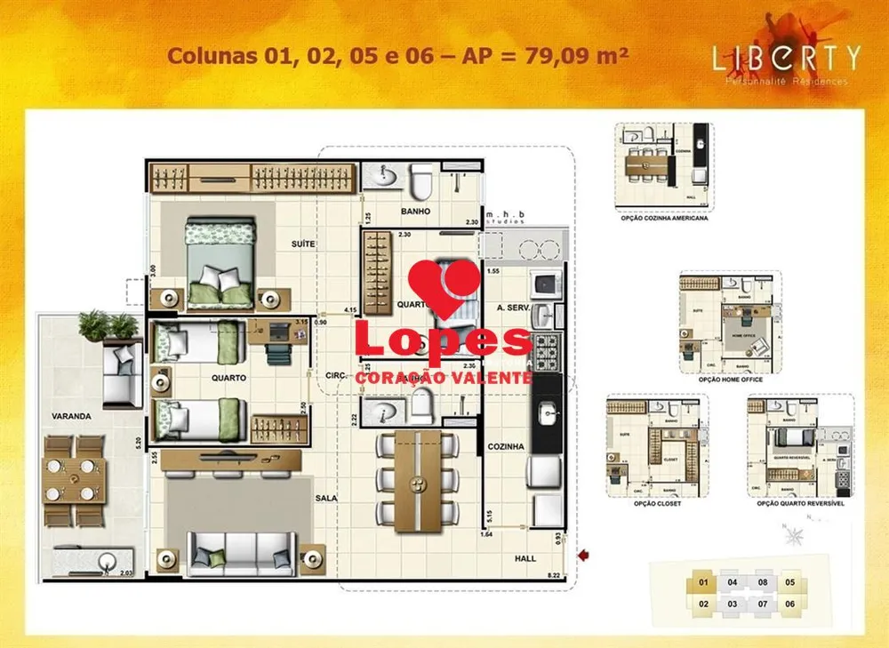 Apartamento, 3 quartos, 79 m² - Foto 15