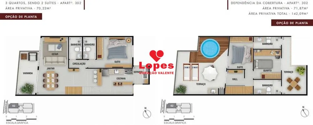 Cobertura, 3 quartos, 138 m² - Foto 14