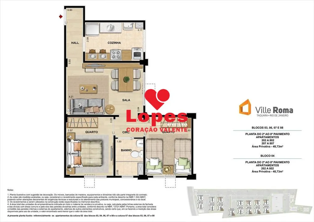 Apartamento, 2 quartos, 47 m² - Foto 5