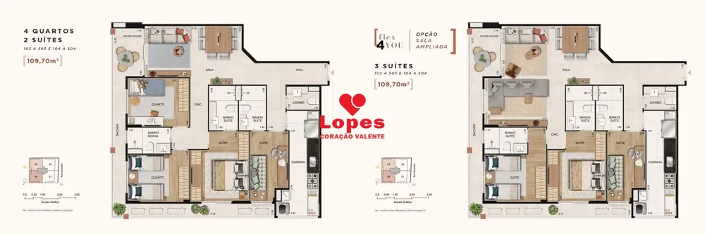 Apartamento, 4 quartos, 109 m² - Foto 42