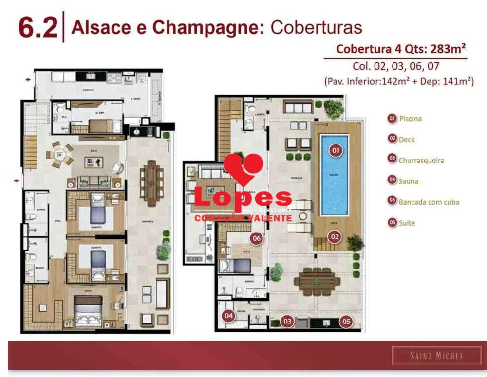 Cobertura, 4 quartos, 282 m² - Foto 26