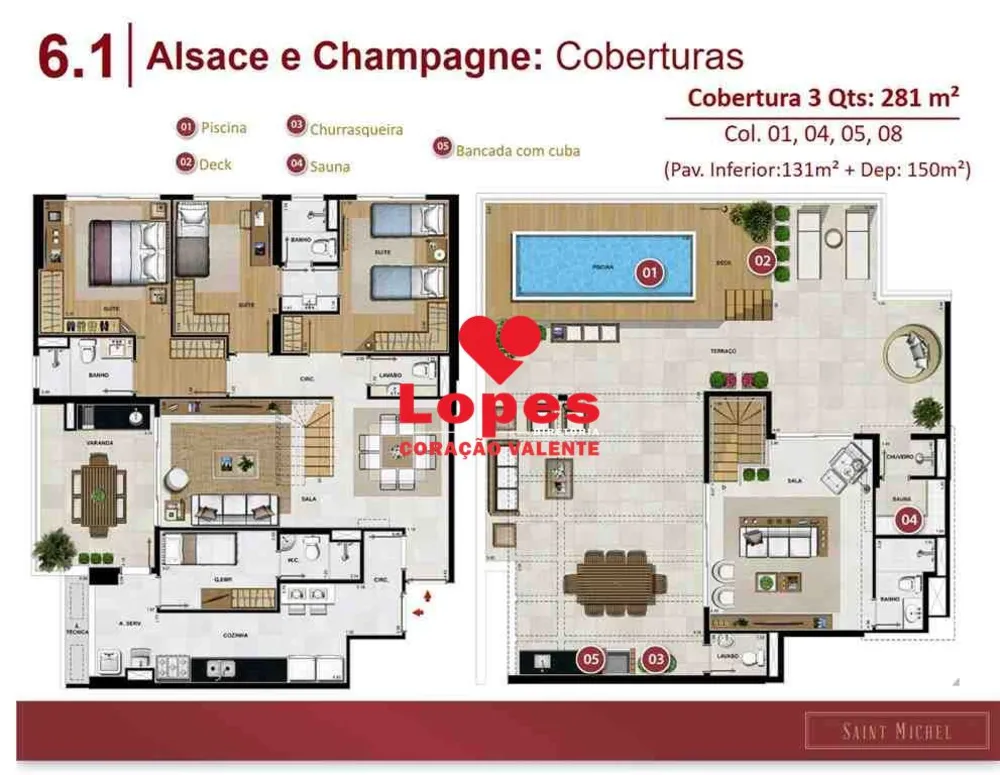 Cobertura, 4 quartos, 282 m² - Foto 27