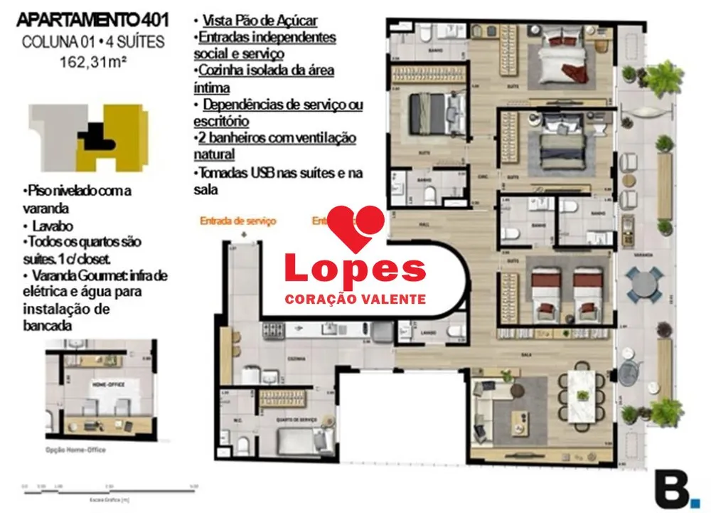 Apartamento, 2 quartos, 78 m² - Foto 13