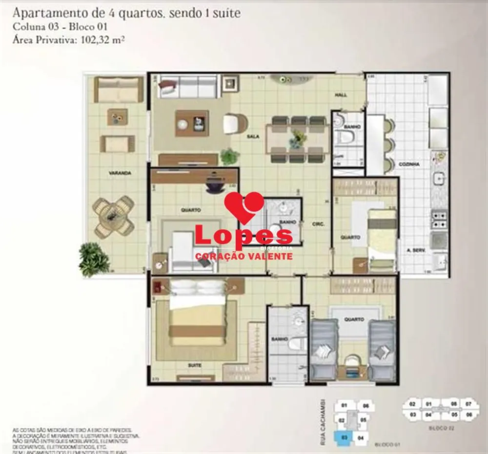 Apartamento, 4 quartos, 94 m² - Foto 17