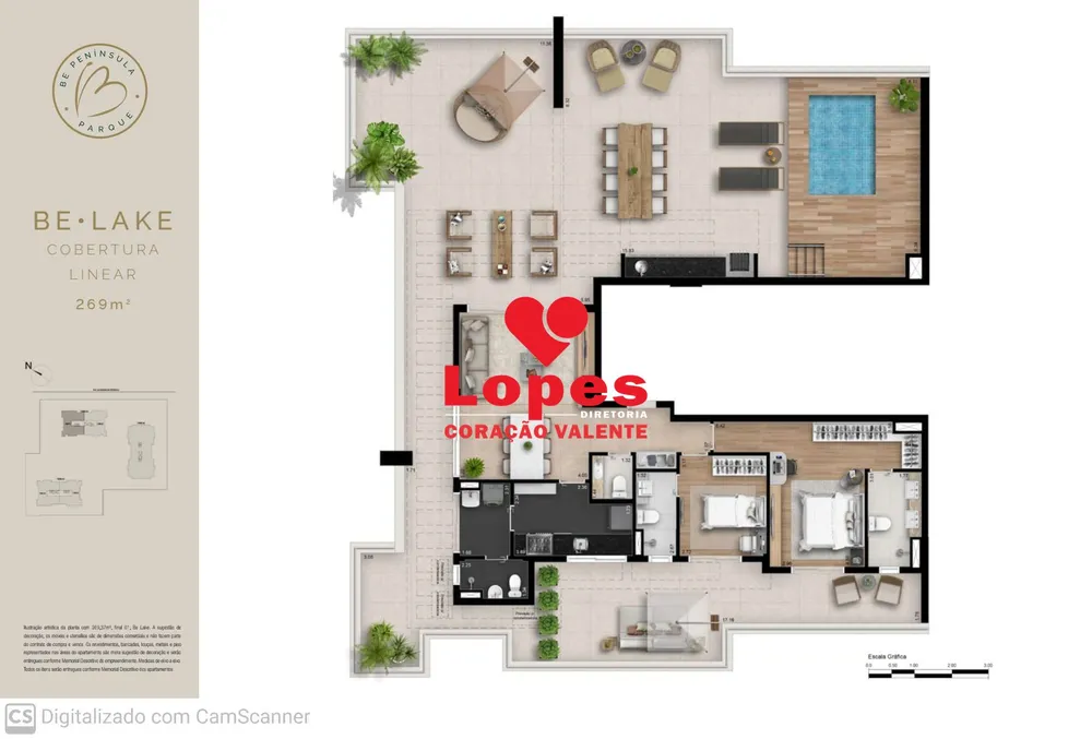 Cobertura, 2 quartos, 269 m² - Foto 40