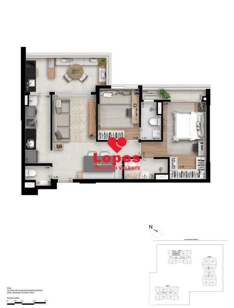 Cobertura, 2 quartos, 269 m² - Foto 50