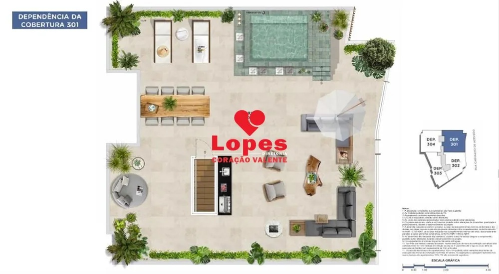 Cobertura, 3 quartos, 246 m² - Foto 16
