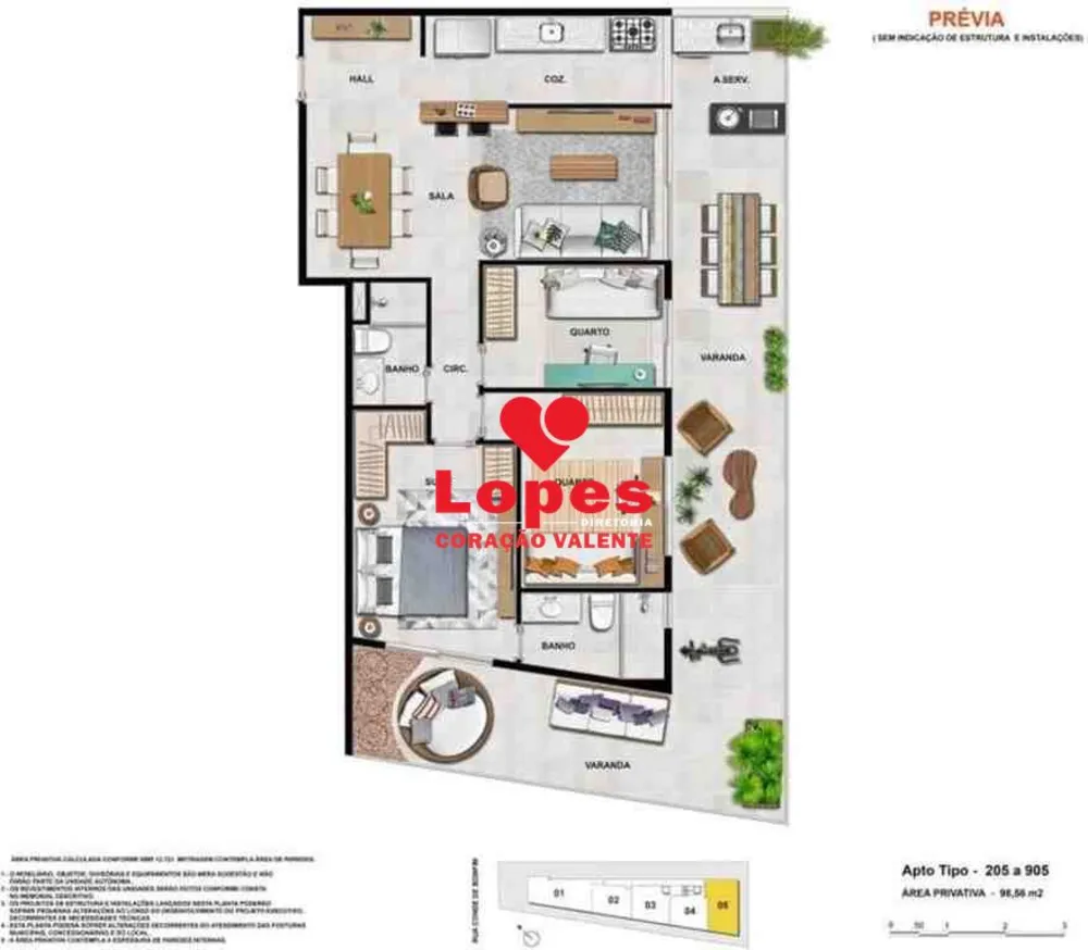 Apartamento, 3 quartos, 106 m² - Foto 11