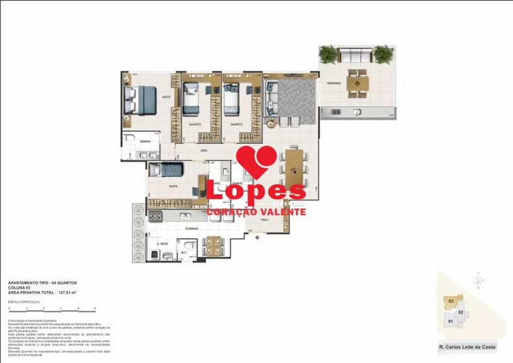 Apartamento, 3 quartos, 127 m² - Foto 5