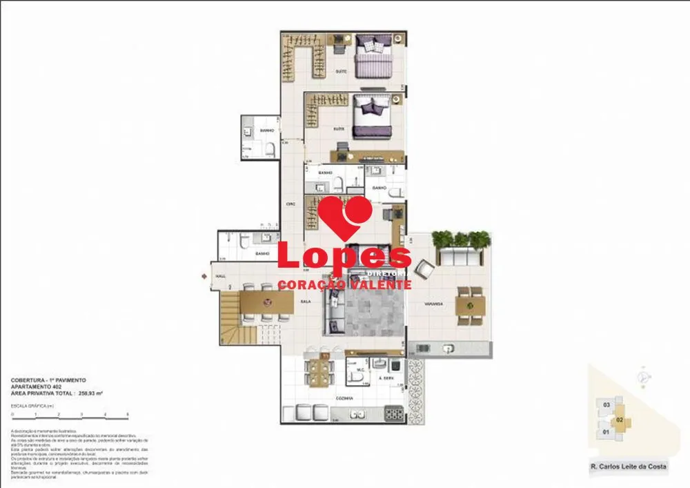 Apartamento, 3 quartos, 127 m² - Foto 2