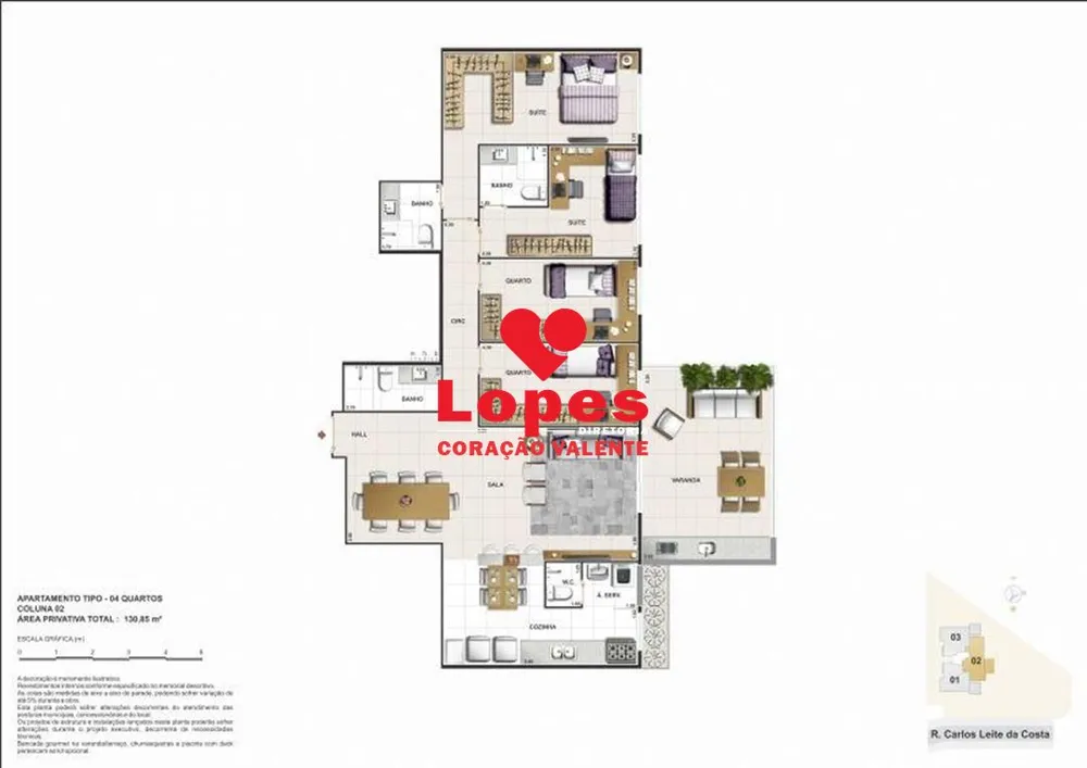 Apartamento, 3 quartos, 127 m² - Foto 7