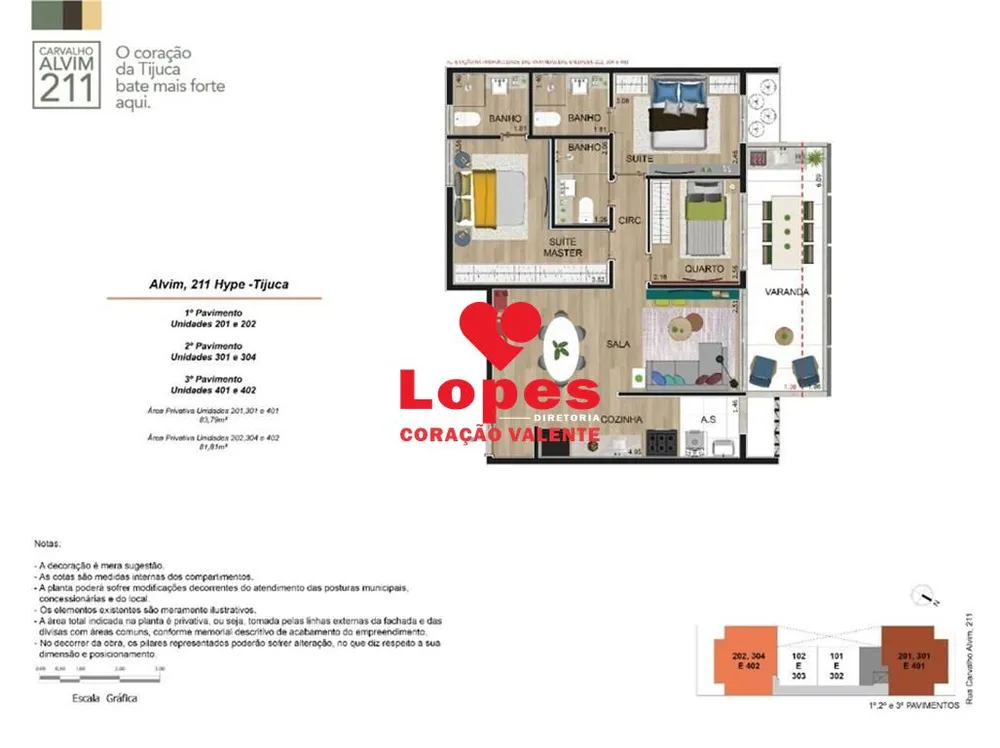 Apartamento, 3 quartos, 81 m² - Foto 10