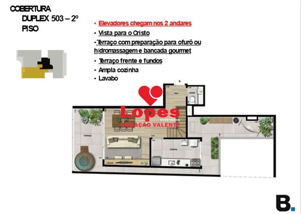 Cobertura, 3 quartos, 261 m² - Foto 8