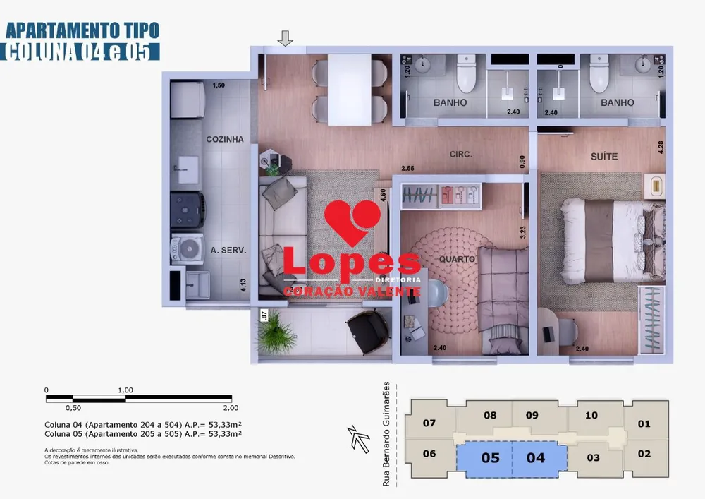 Apartamento, 2 quartos, 48 m² - Foto 18