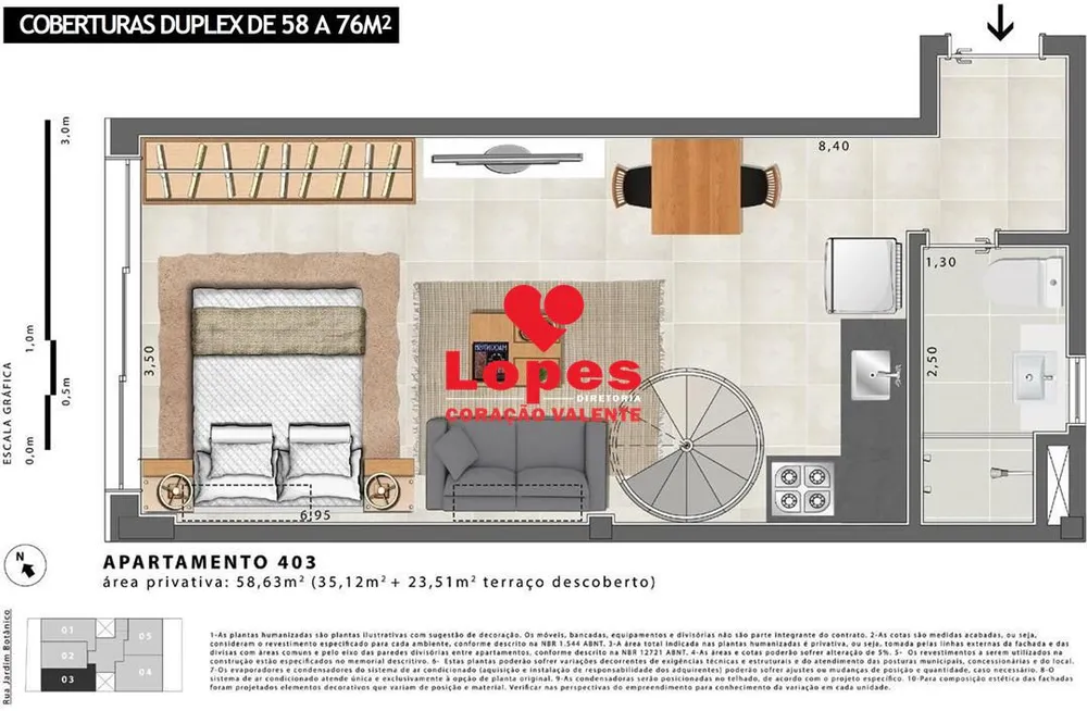 Apartamento, 1 quarto, 33 m² - Foto 12