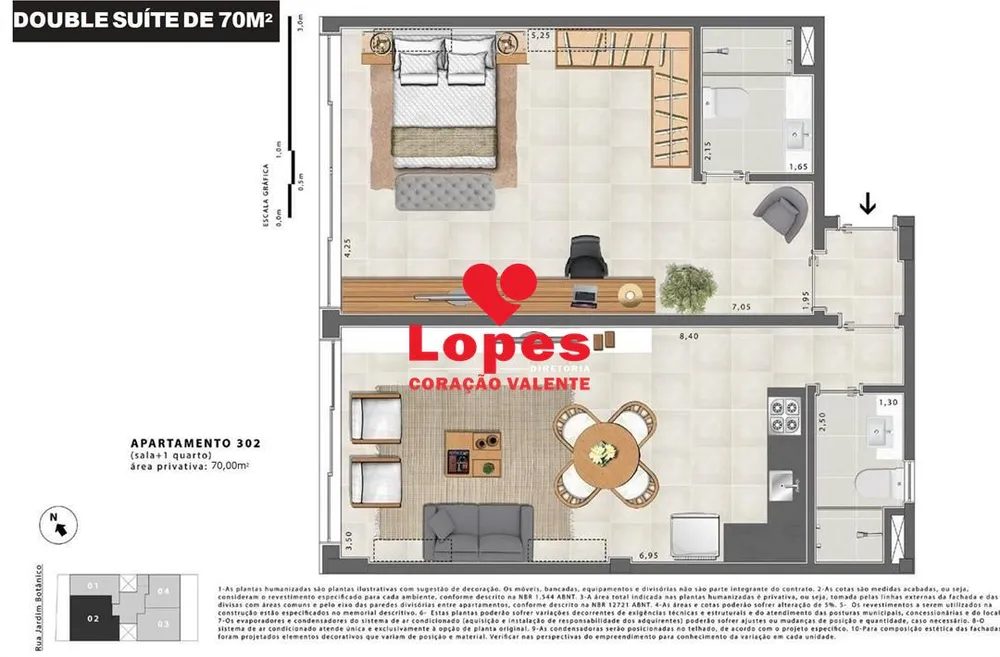 Apartamento, 1 quarto, 33 m² - Foto 14