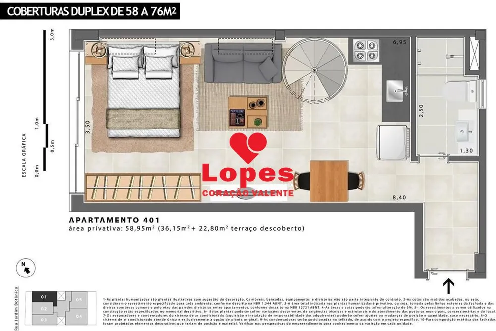 Apartamento, 1 quarto, 33 m² - Foto 10