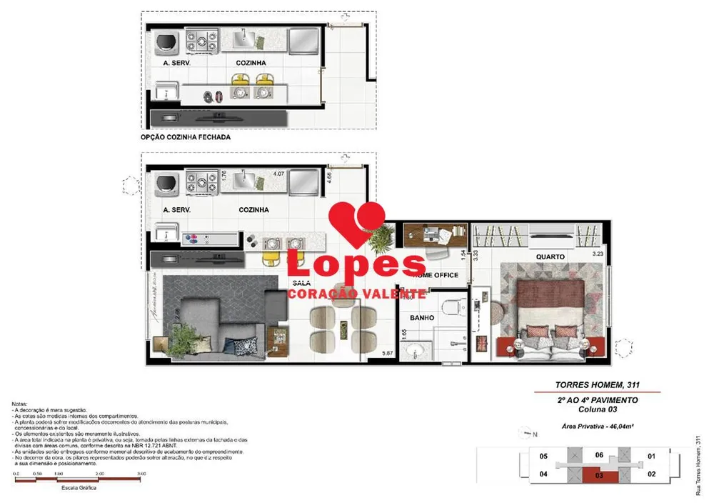 Apartamento, 1 quarto, 72 m² - Foto 15