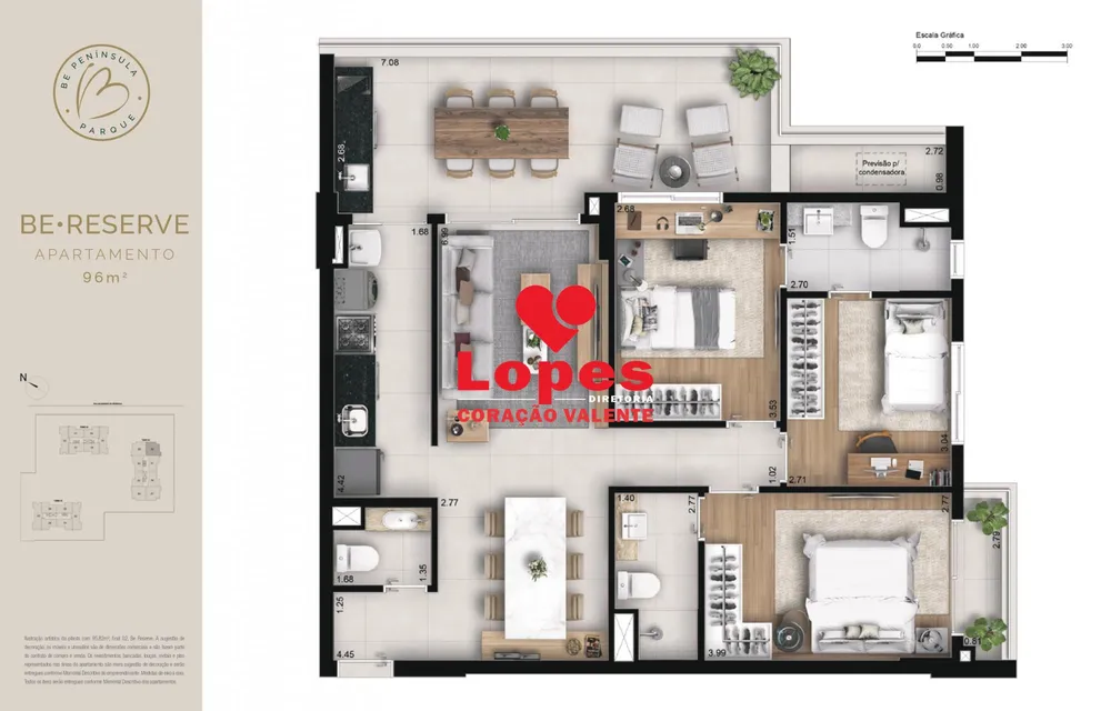 Apartamento, 3 quartos, 105 m² - Foto 43