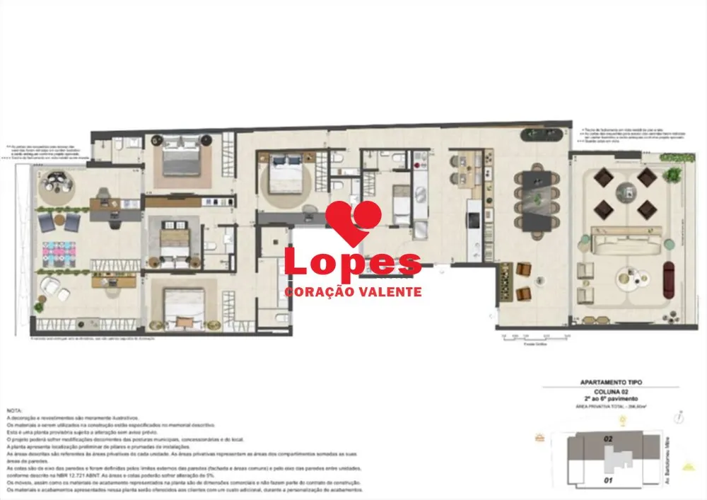 Apartamento, 4 quartos, 266 m² - Foto 25