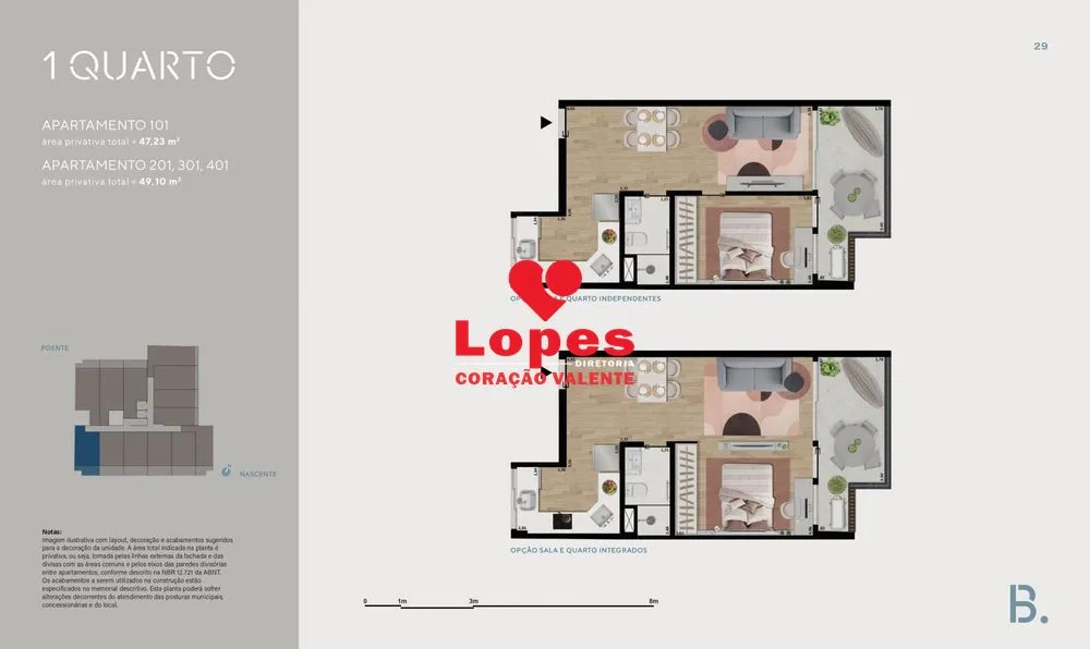 Apartamento, 2 quartos, 55 m² - Foto 21