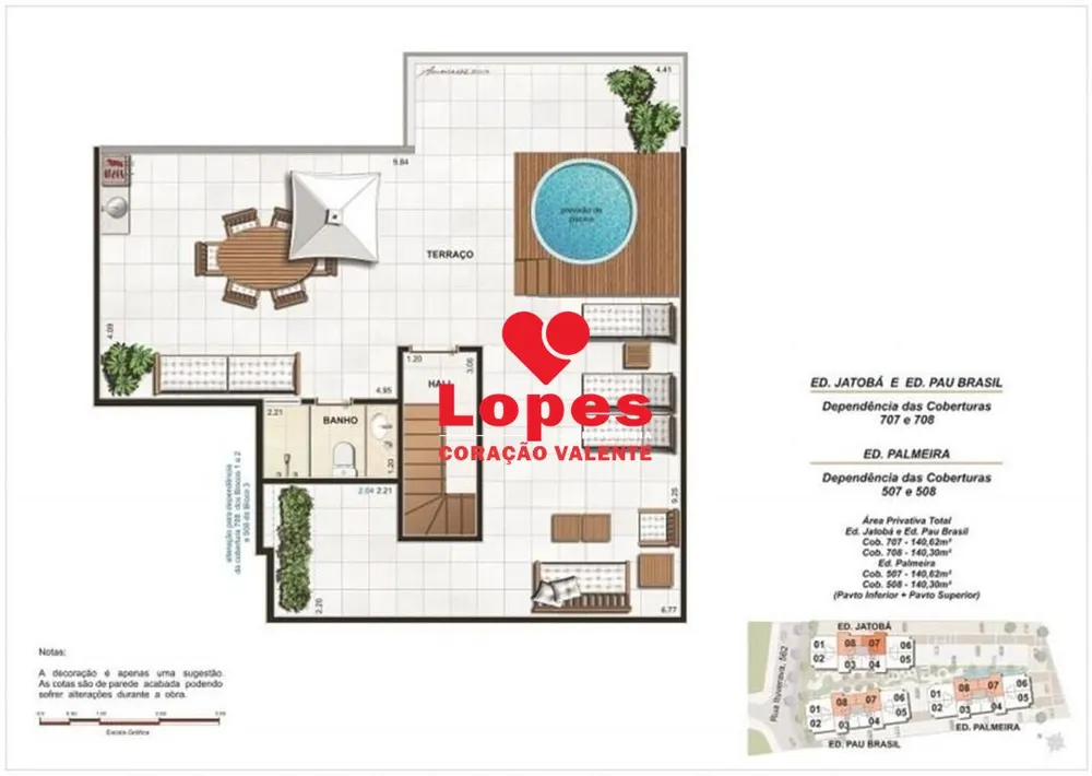 Cobertura, 2 quartos, 121 m² - Foto 20