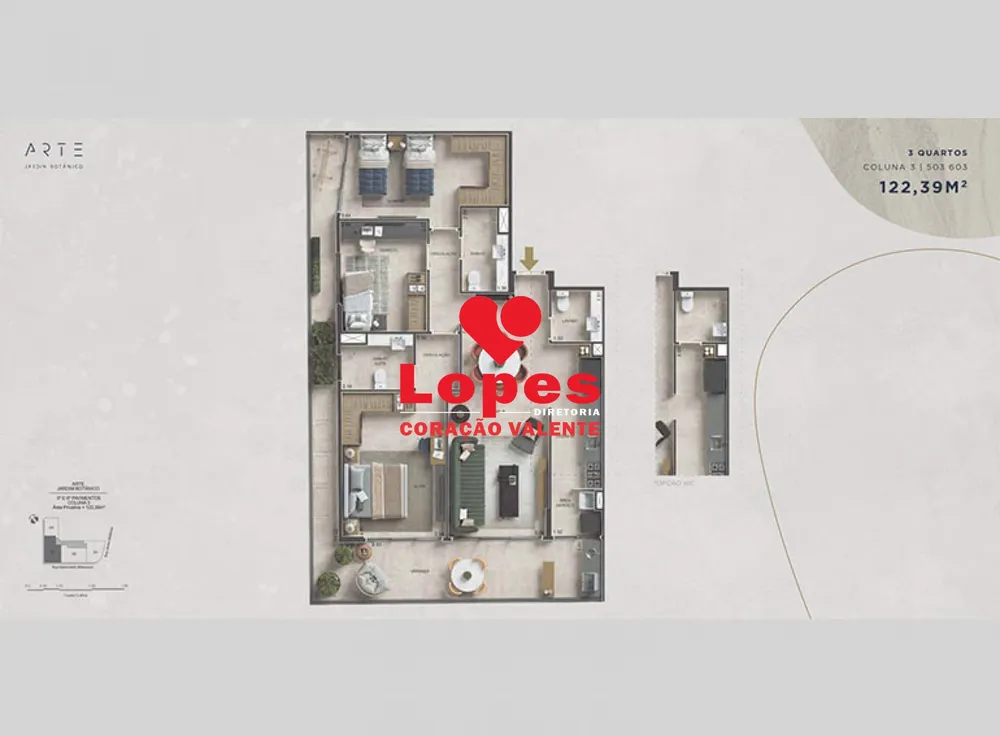 Apartamento, 3 quartos, 122 m² - Foto 13