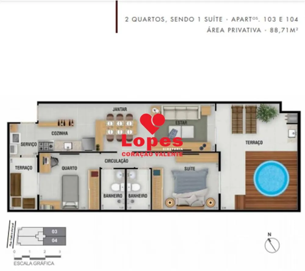 Cobertura, 4 quartos, 138 m² - Foto 12