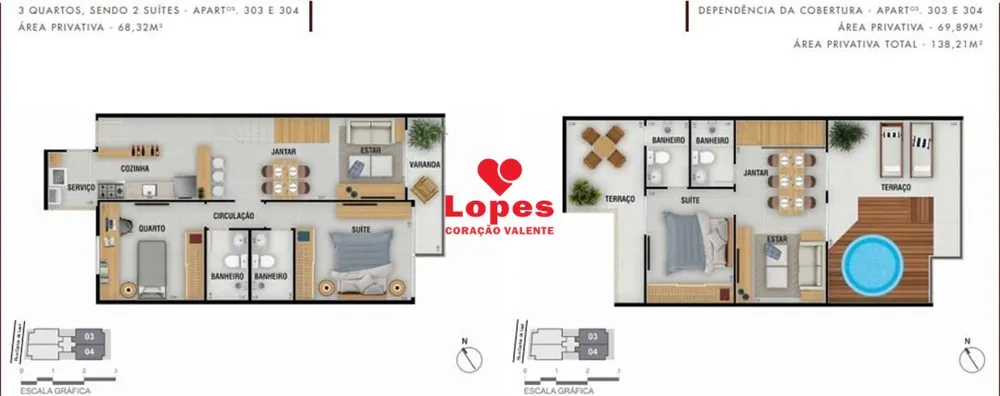 Cobertura, 4 quartos, 138 m² - Foto 24