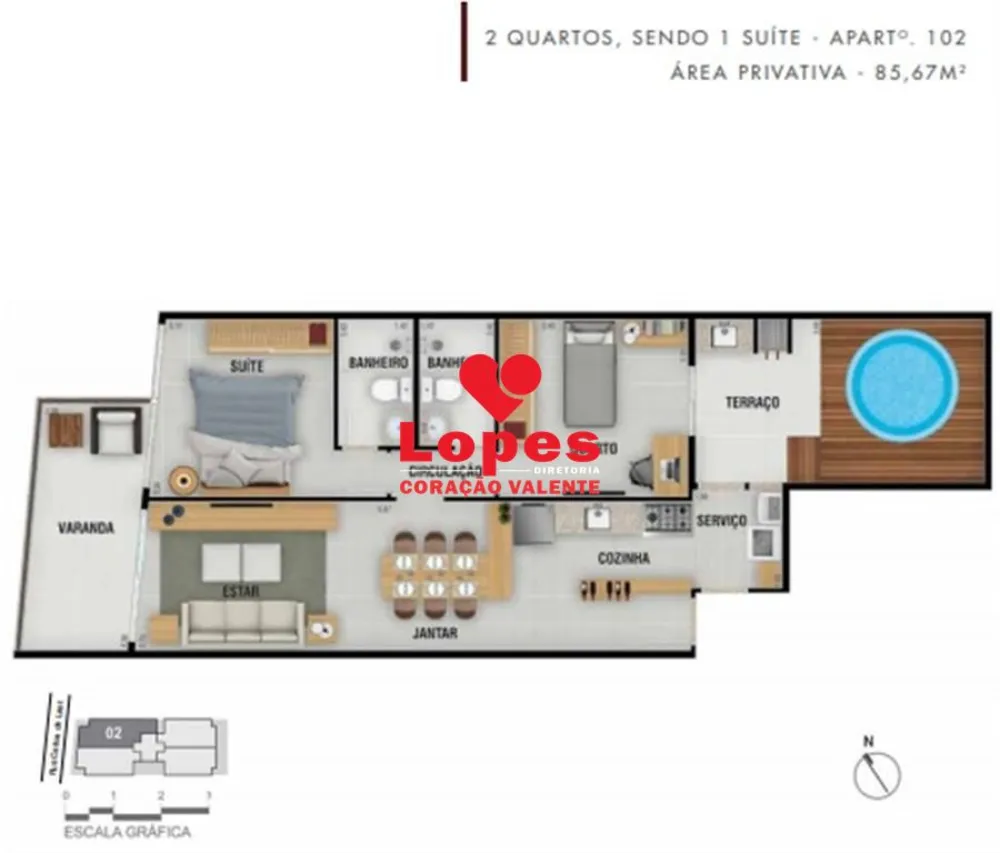 Cobertura, 4 quartos, 138 m² - Foto 11