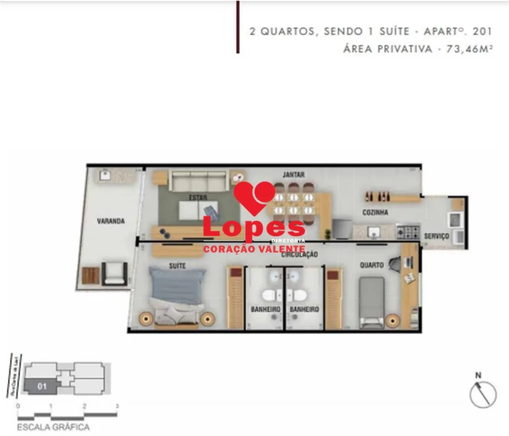 Cobertura, 4 quartos, 138 m² - Foto 10