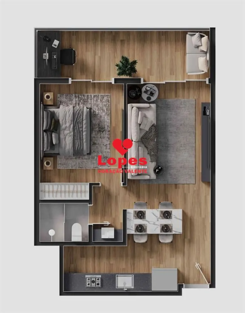 Apartamento, 1 quarto, 50 m² - Foto 27