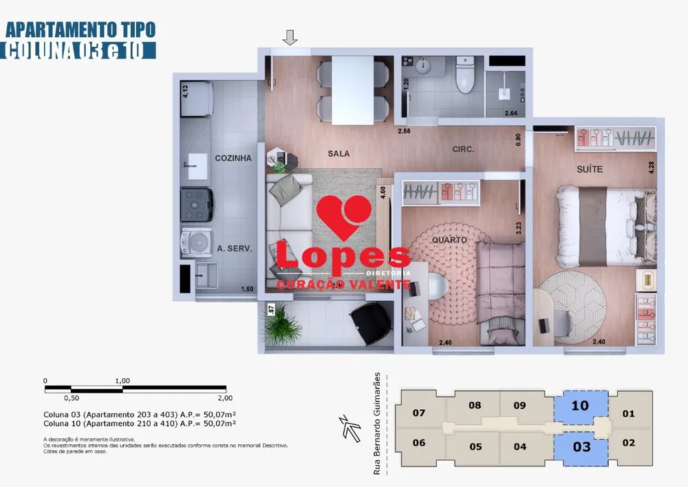 Apartamento, 2 quartos, 48 m² - Foto 16