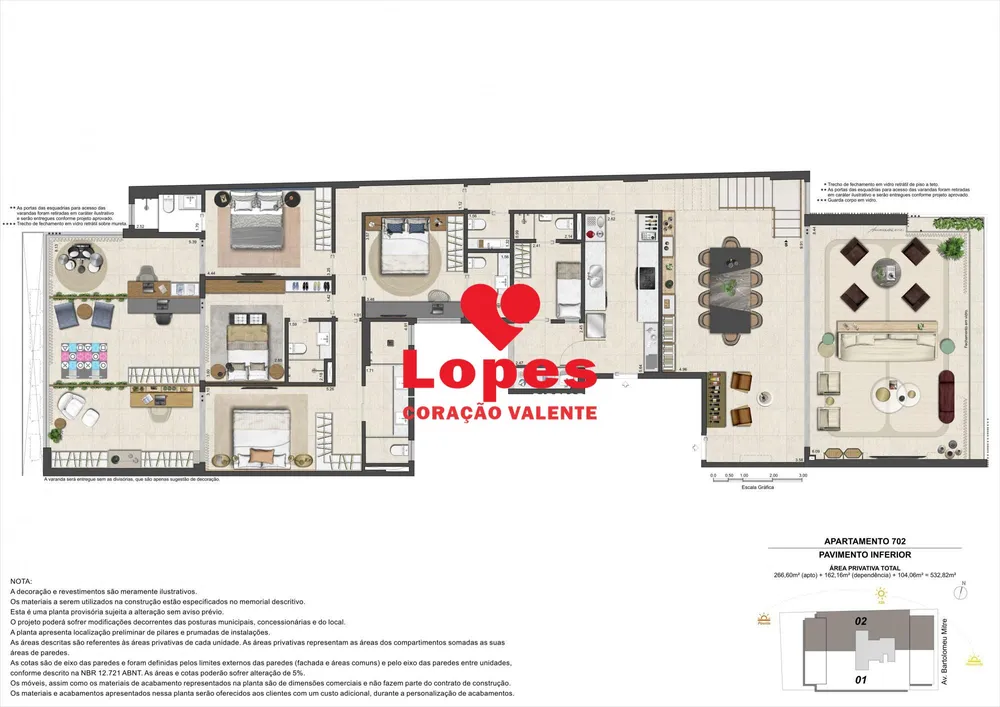 Apartamento, 4 quartos, 266 m² - Foto 33