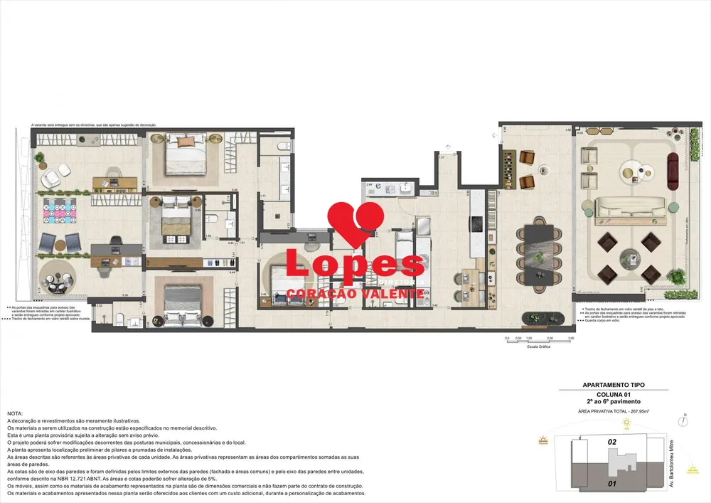 Apartamento, 4 quartos, 266 m² - Foto 30